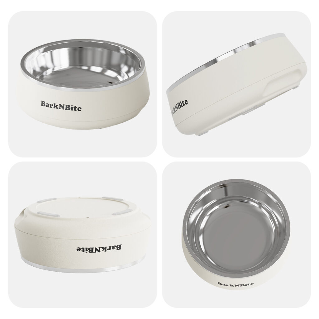 500ml 304 stainless steel pet bowl Material