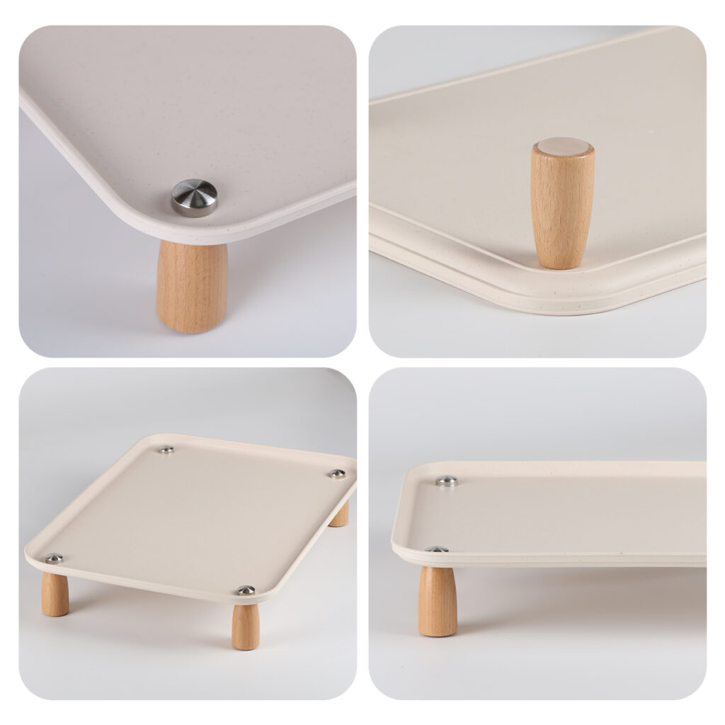 Pet height-increasing bowl rack Multi-angle view