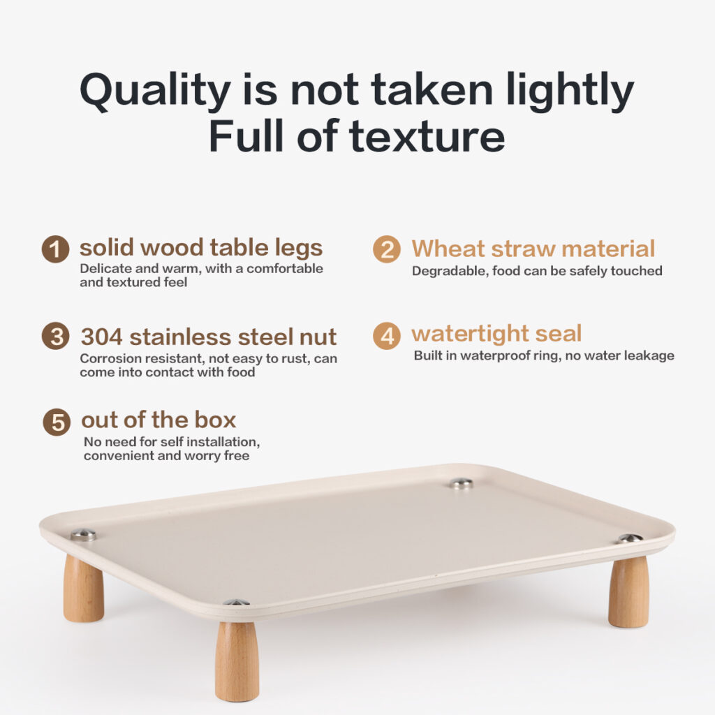 Pet height-increasing bowl rack Unique Original Design