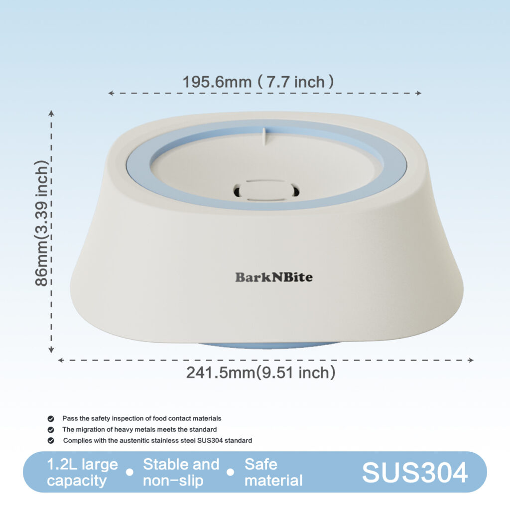 Pet floating water bowl weight