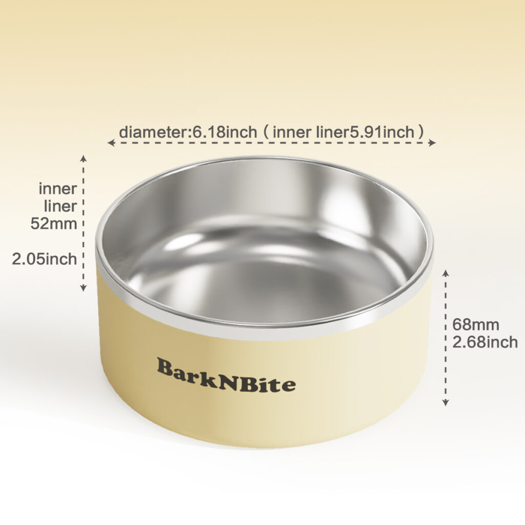 800ml 304 stainless steel pet bowl weight