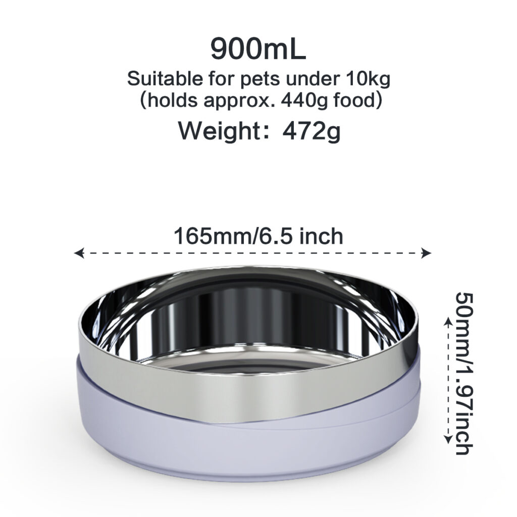 Three-layer composite weighted pet bowl weight