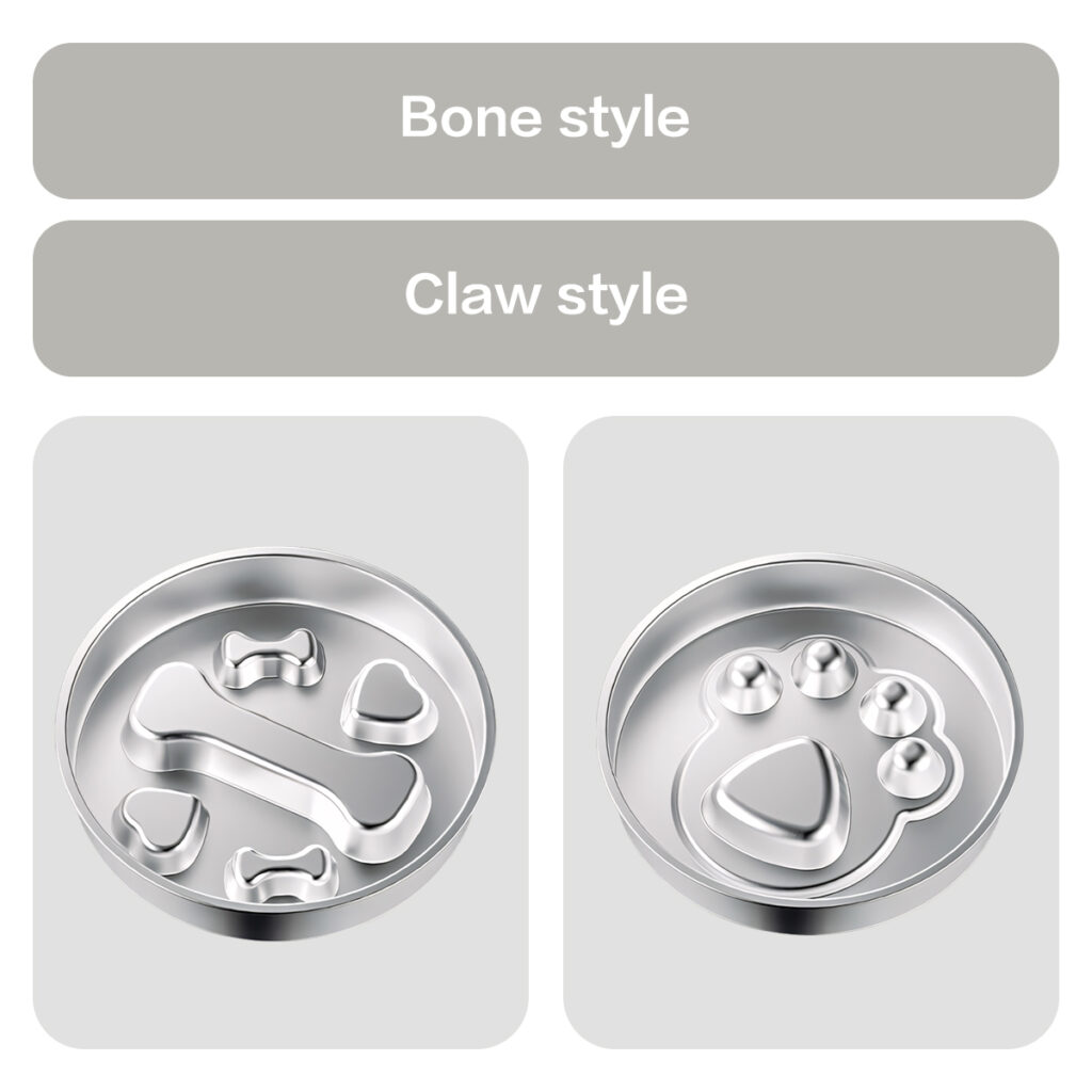 304 stainless steel pet slow feeder bowl Colors currently on sale