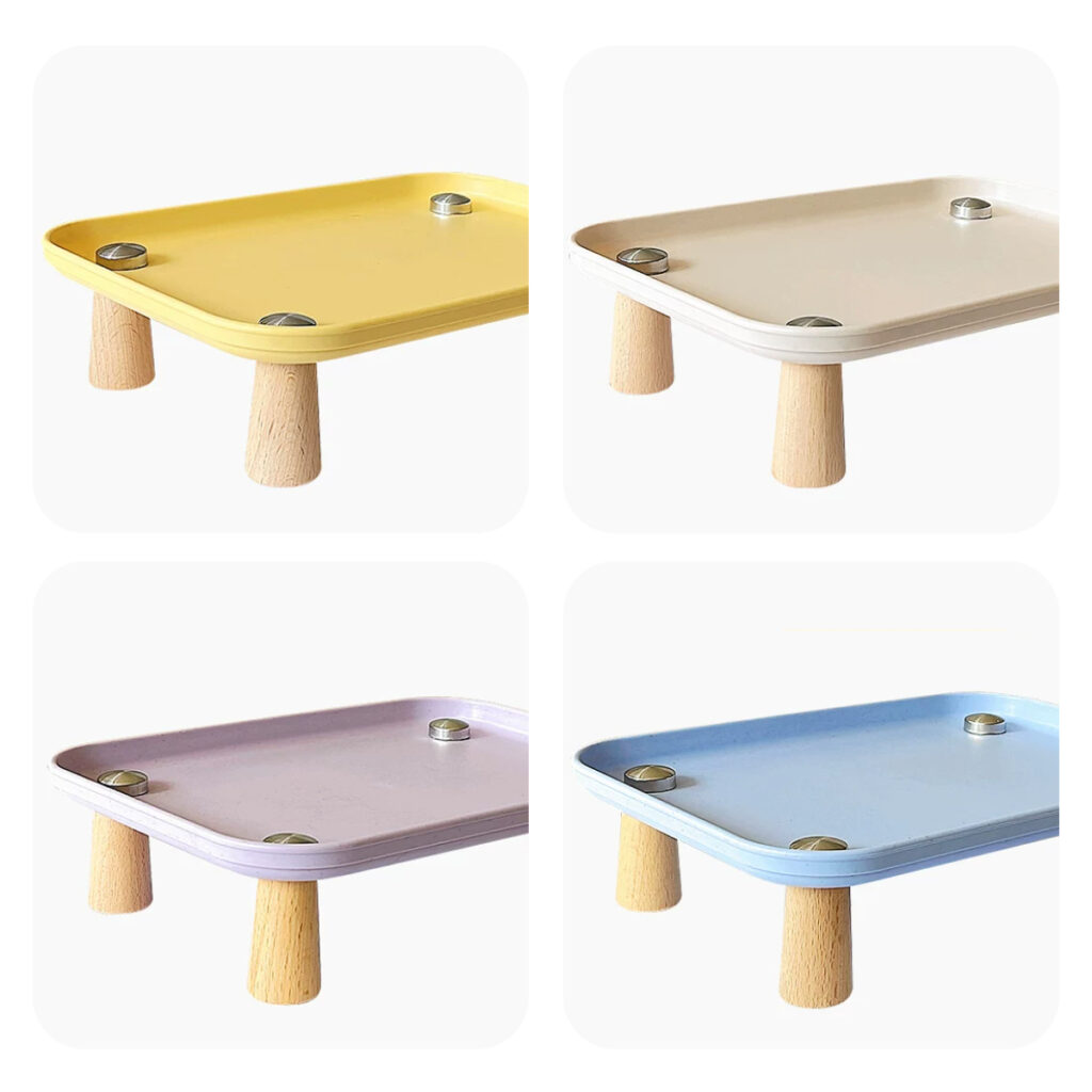 Small Pet Height-Increasing Bowl Rack Colors currently on sale