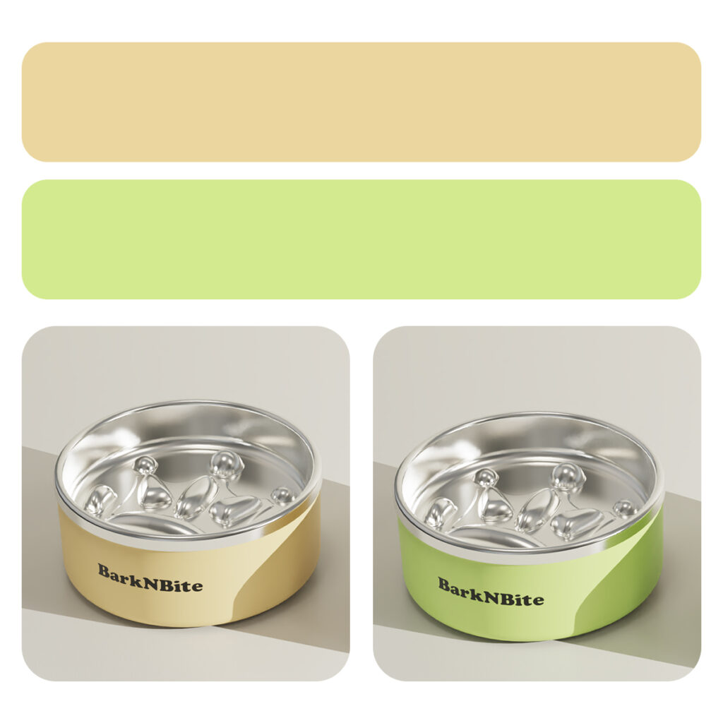 Pet slow feeder bowl Colors currently on sale