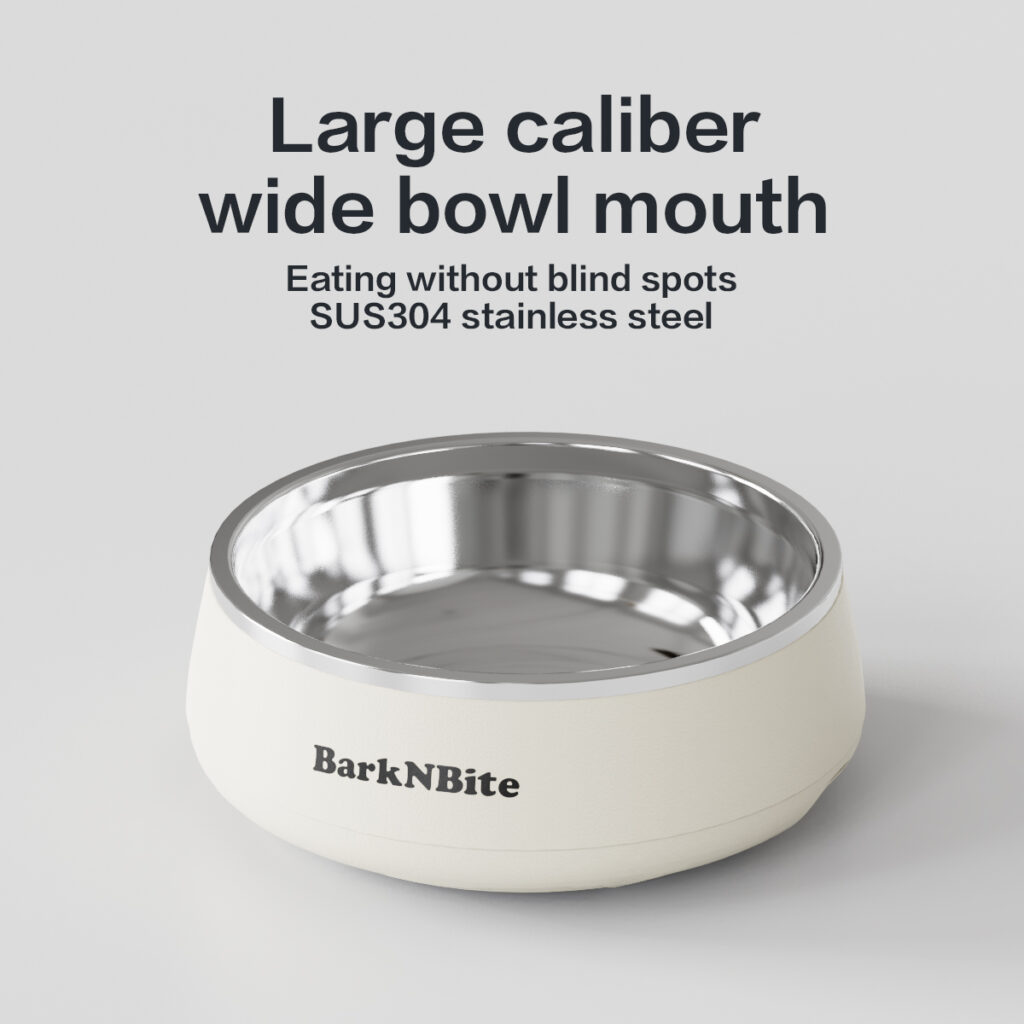 500ml 304 stainless steel pet bowl