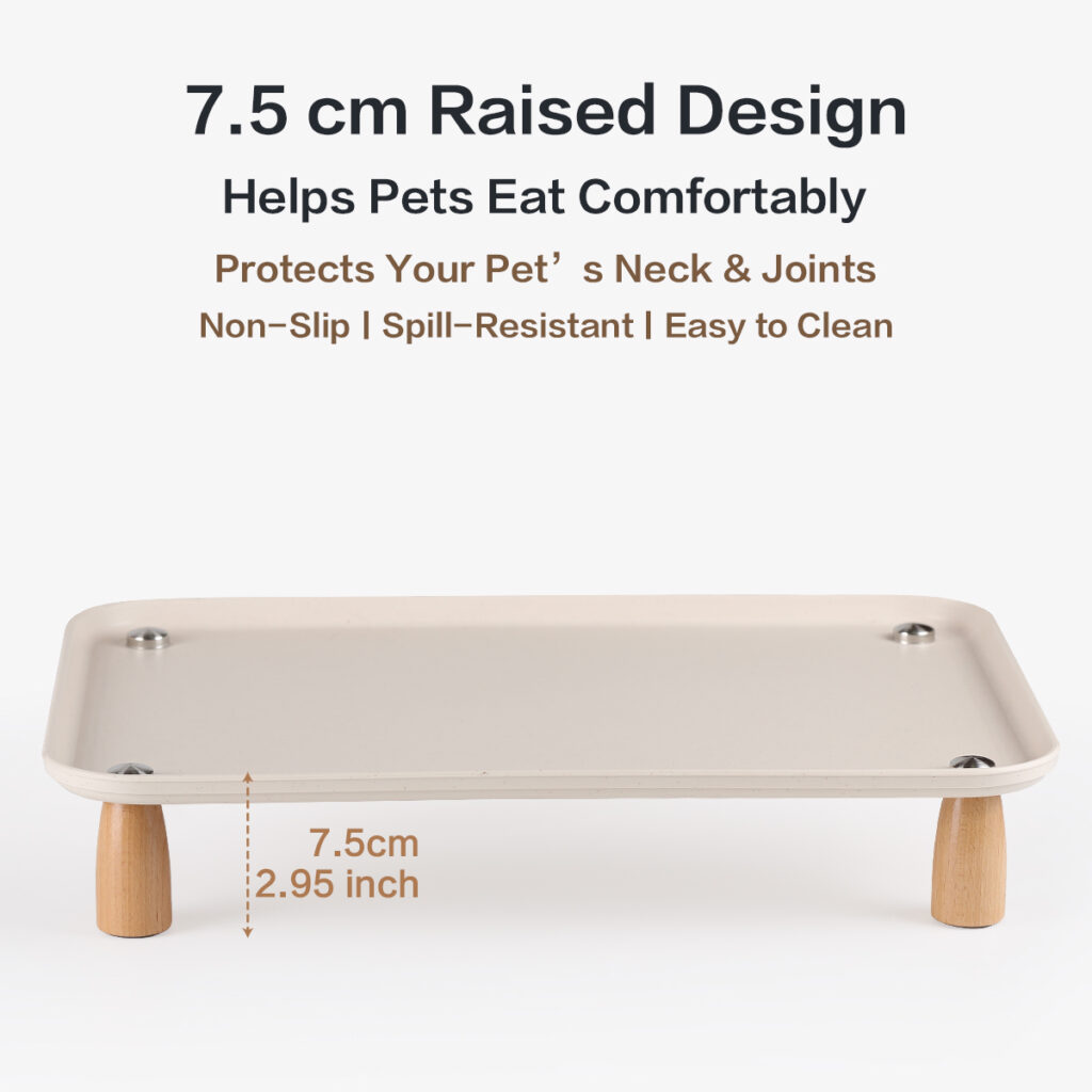 Pet height-increasing bowl rack
