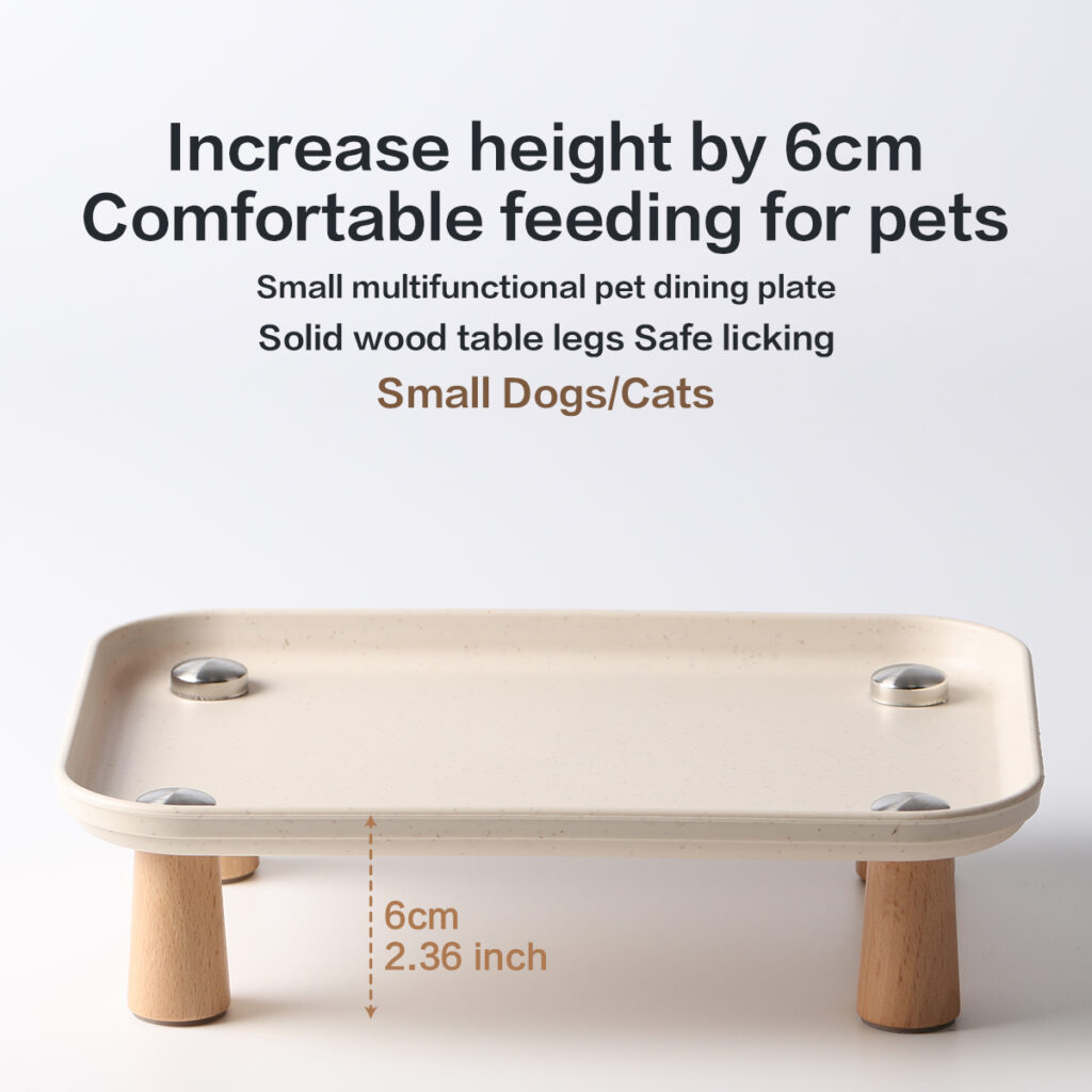 Small Pet Height-Increasing Bowl Rack