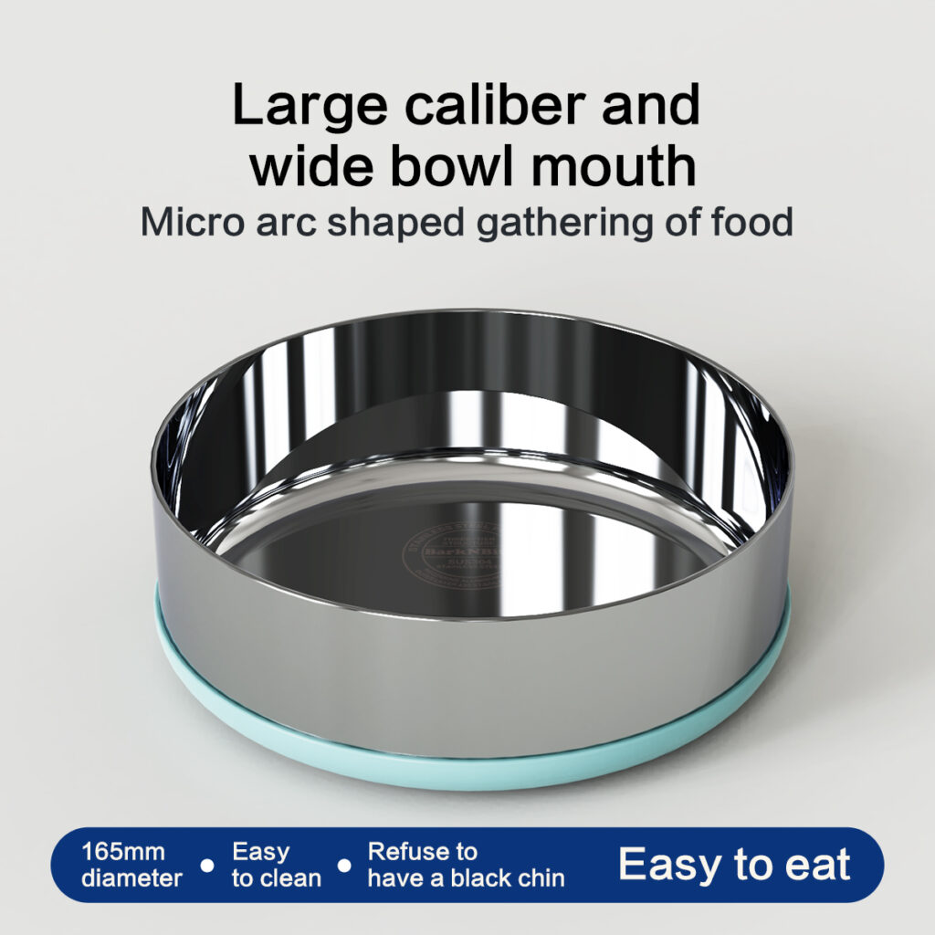 Three-layer composite weighted pet bowl