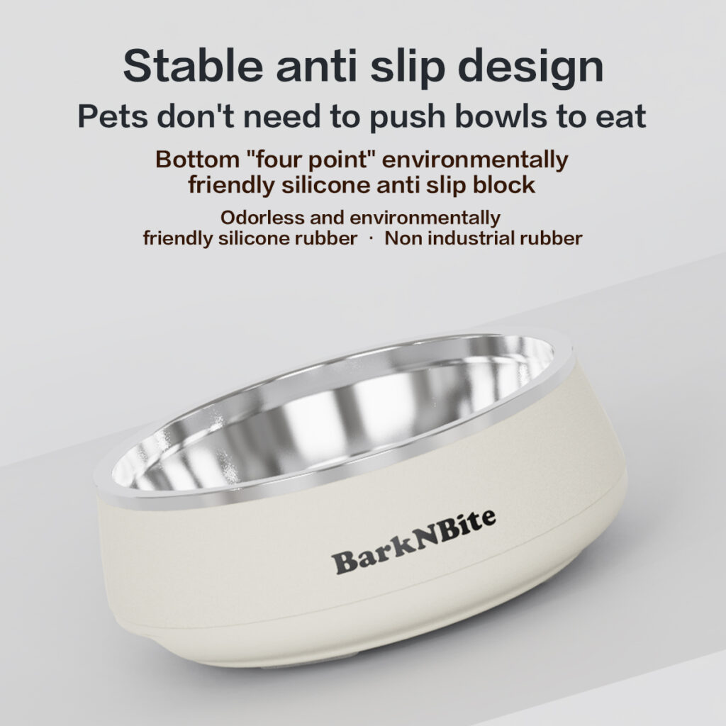 500ml 304 stainless steel pet bowl