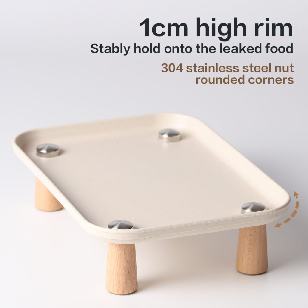 Small Pet Height-Increasing Bowl Rack