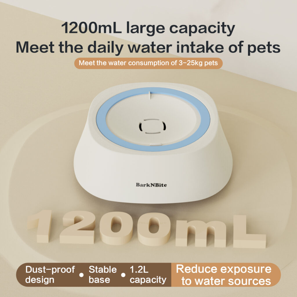 Pet floating water bowl