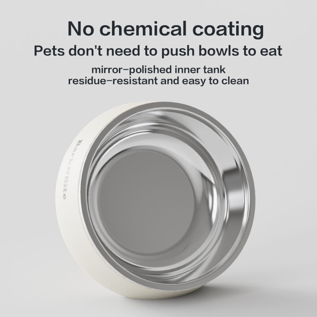 500ml 304 stainless steel pet bowl