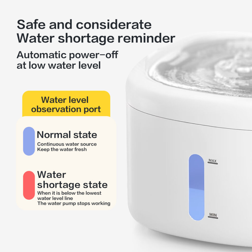 Smart wireless drinking fountain for pets