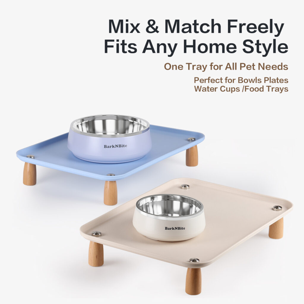 Pet height-increasing bowl rack