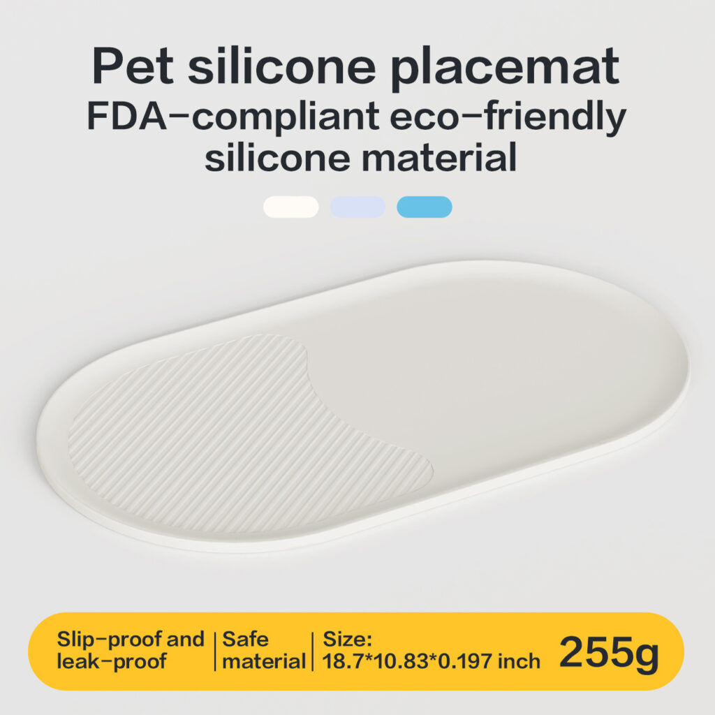 Pet silicone placemat